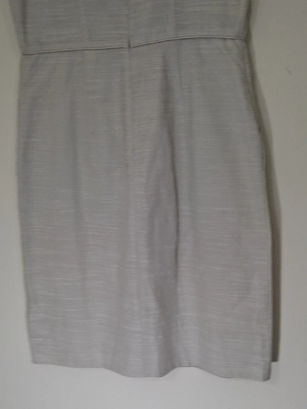 J. Crew Sheath Dress with Yellow Fringe Neckline, Size 6